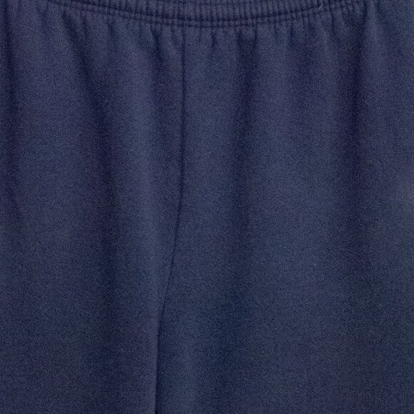 Navy Blue Elastic Waistband Sweatpants - Picture 3 of 8
